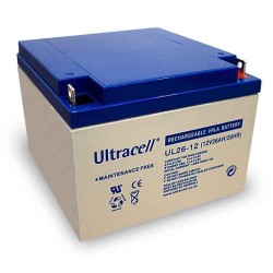 Akumuliatorius Ultracell UL26-12 (26 Ah, 12V)