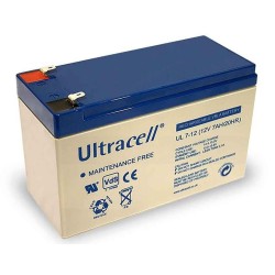 Akumuliatorius Ultracell UL7-12 (7Ah, 12V)