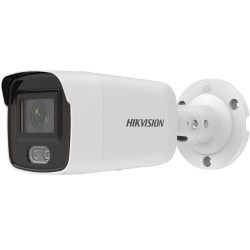Hikvision bullet DS-2CD2047G2-LU(C) F4  (balta, 4 MP, 40 m. LED, ColorVu)